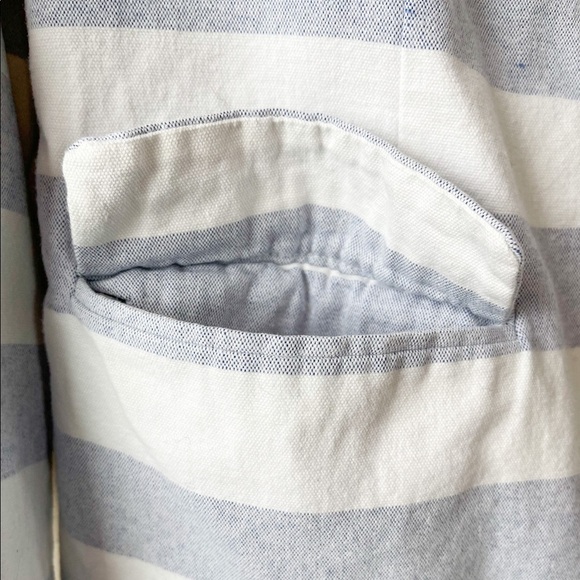 Merona Blue and White Striped Blazer - Picture 5 of 16